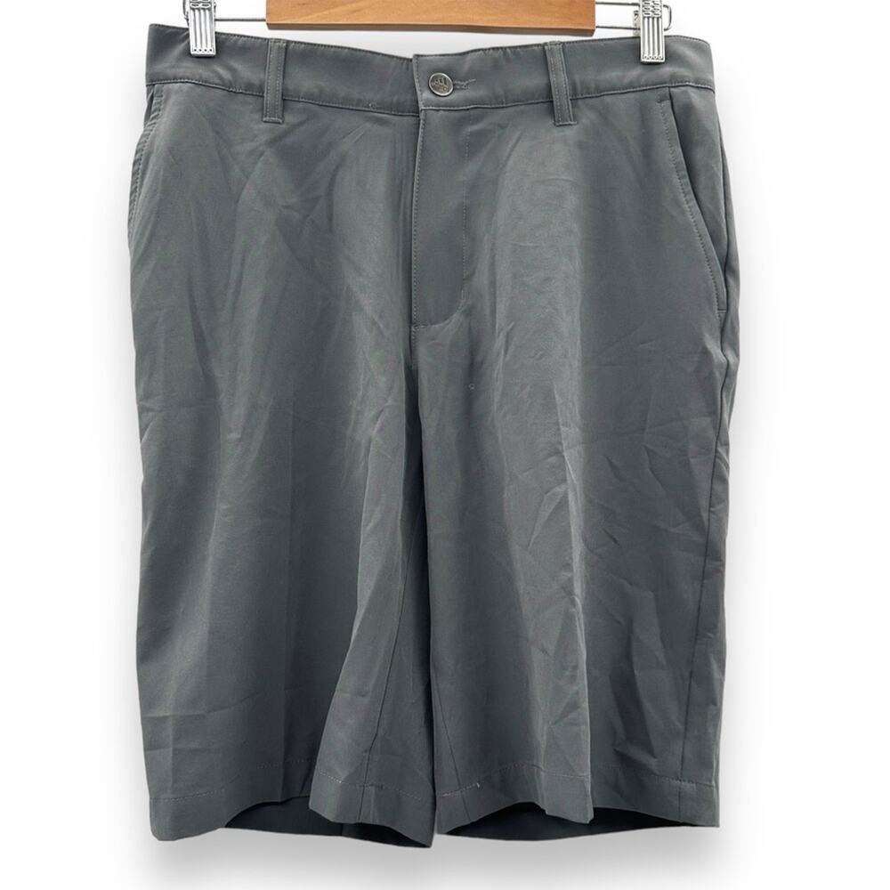 Adidas Gray 10" Inseam Golf‎ Activewear Shorts Size 30